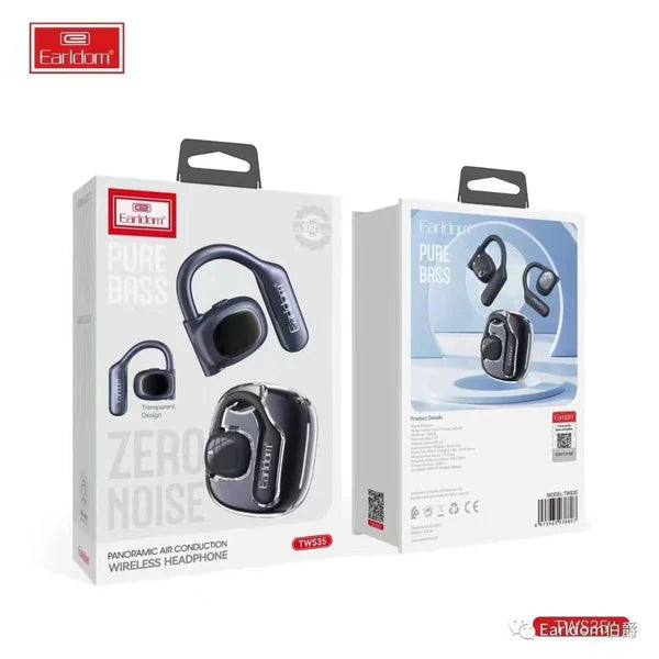 Earldom TWS35 Panoramic Bluetooth Air Conduction Earbuds