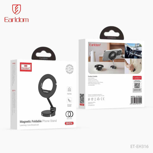 Earldom ET-EH316 Magnetic Foldable Phone Stand