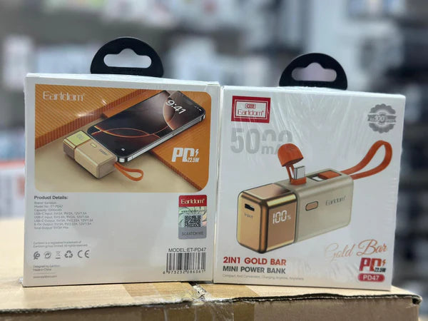 Earldom PD47 22.5W Mini Power Bank 5000mAh