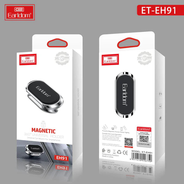 Earldom EH91 Universal Magnetic Mobile Holder – Black
