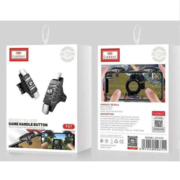 Mobile Game Handle Grip Controller Ergonomic Design Kuwait - Earldom F07