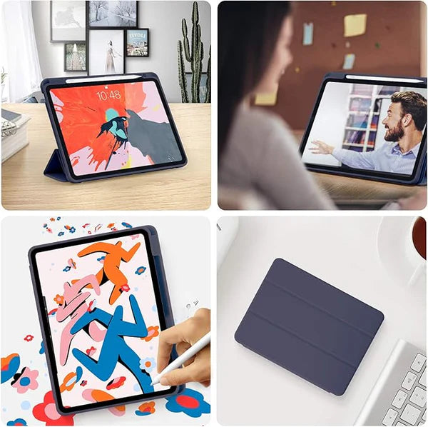 Smart Book Case with Pen Holder for iPad Air 11 (2024) – Stylish and Protective