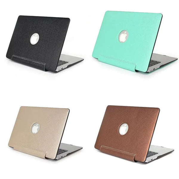 Leather Shell Case For MacBook Air / Pro