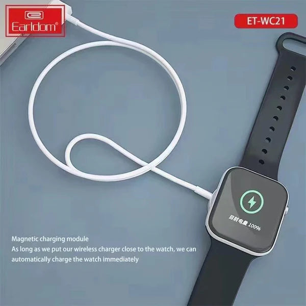 Earldom ET-WC21 Magnetic Wireless Watch Charging Cable