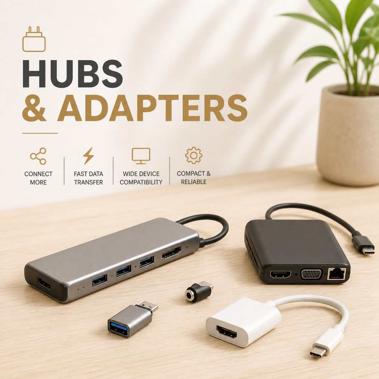 Hubs & Adapters