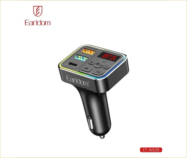 Earldom M109 FM Transmitter & Fast Charger