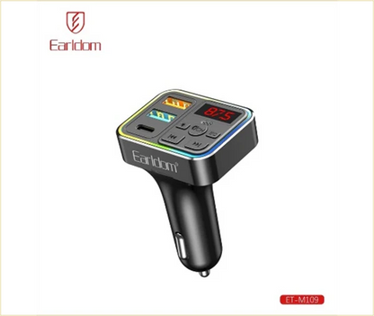 Earldom M109 FM Transmitter & Fast Charger