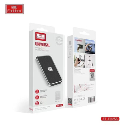 Earldom ET-EH256 Universal Magnetic Car Phone Mount – Black Leather