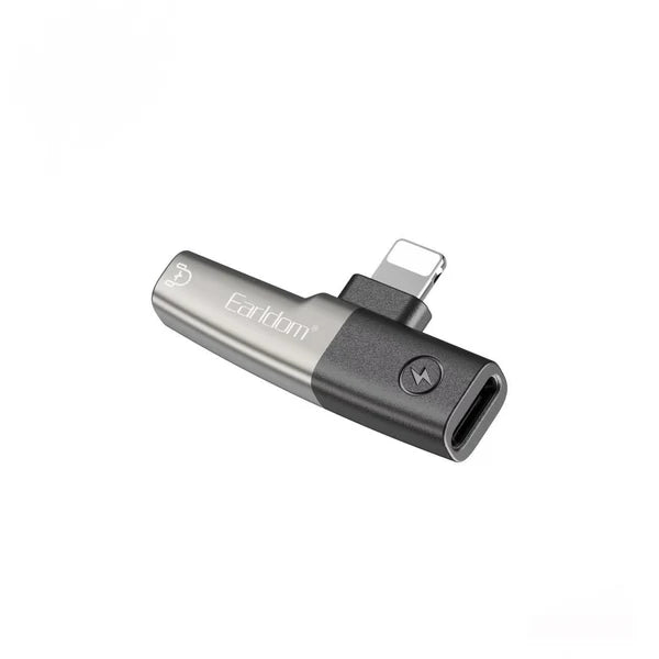 Earldom 2-in-1 USB-C & 3.5mm to Lightning Adapter ET-OT107L