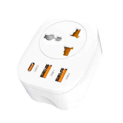 Earldom SC17 4-in-1 Switch Power Socket