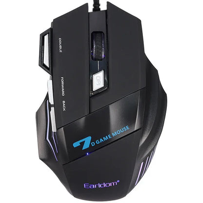 Earldom KM11 Wired RGB Gaming Mouse