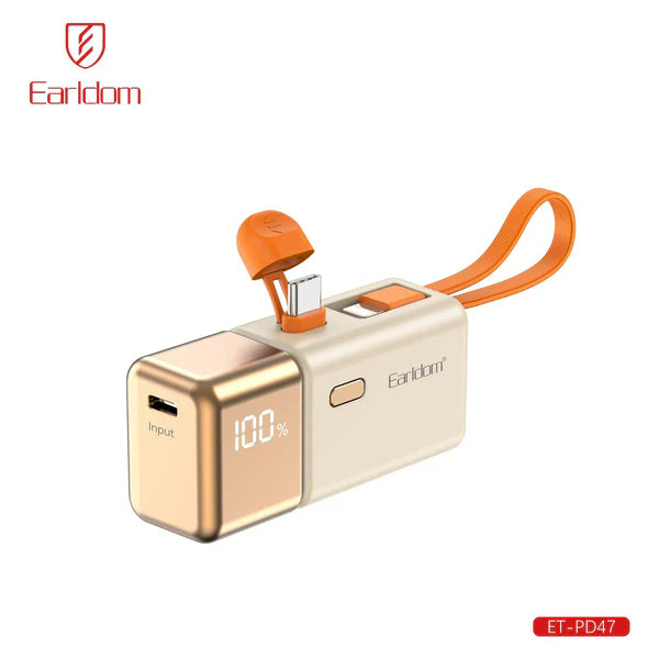Earldom PD47 22.5W Mini Power Bank 5000mAh
