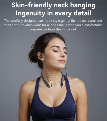 YSP20 BT5.3 Magnetic Suction On Back Lightweight Design Neck-mounted Bluetooth Headset