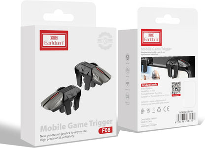 Earldom ET-F08 Dual 6 Finger Mobile Game Trigger/Phone Gaming Controller Joystick