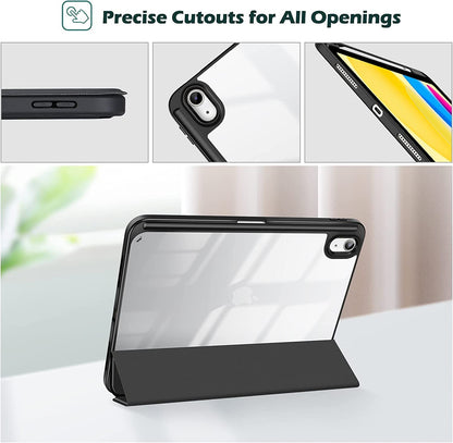 Smart Case with Pen Slot Folding Cover for iPad 10th Generation (10.9", 2022) / iPad 11th Generation (10.9", 2025, A16)