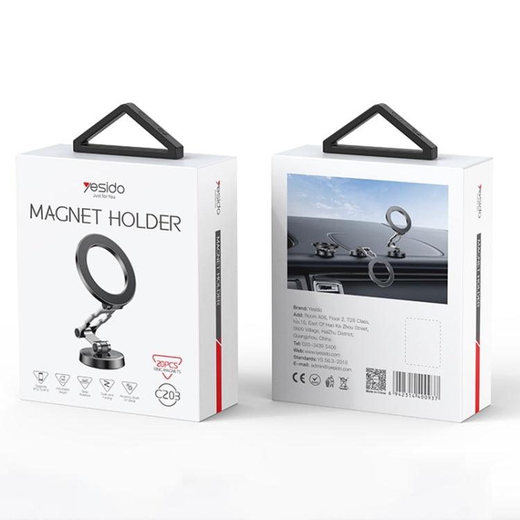 YESIDO C203 MagSafe Car Phone Holder Dashboard Mount