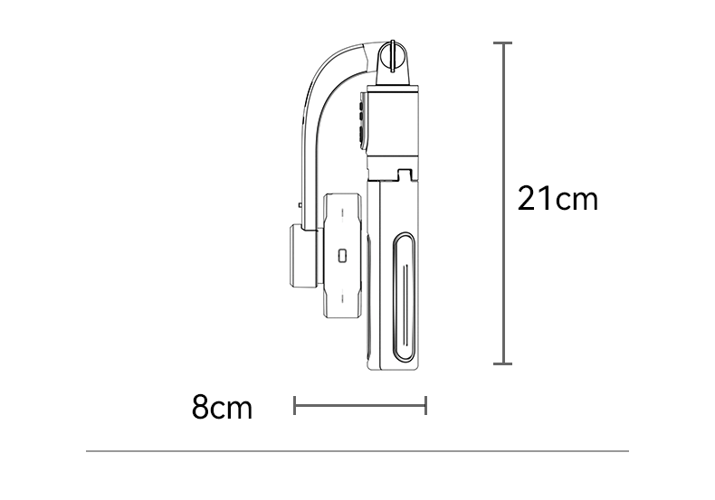 Yesido SF28 Handheld/Standing With Remote Controller Intelligent Anti-shake Selfie Stick Gimbal Stabilizer