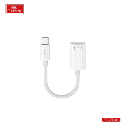 Earldom OT101 Adaptor USB-C to Lightning for Headphones