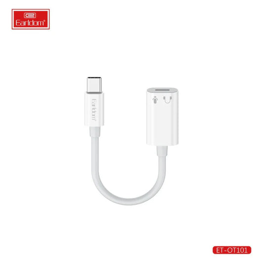 Earldom OT101 Adaptor USB-C to Lightning for Headphones