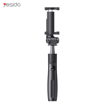 SF11 Flexible 5 Part Telescopic Triple Phone Holder Selfie Stick