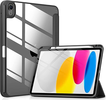 Smart Case with Pen Slot Folding Cover for iPad 10th Generation (10.9", 2022) / iPad 11th Generation (10.9", 2025, A16)
