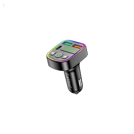 Earldom ET-M103 Wireless Car MP3 Player – Bluetooth FM Transmitter, 3.1A Fast Charging, Hands-Free Calling, USB Music Playback