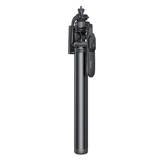 YESIDO SF17 Metal Selfie Stick Tripod with Remote – Retractable Phone & Camera Stand (Black)