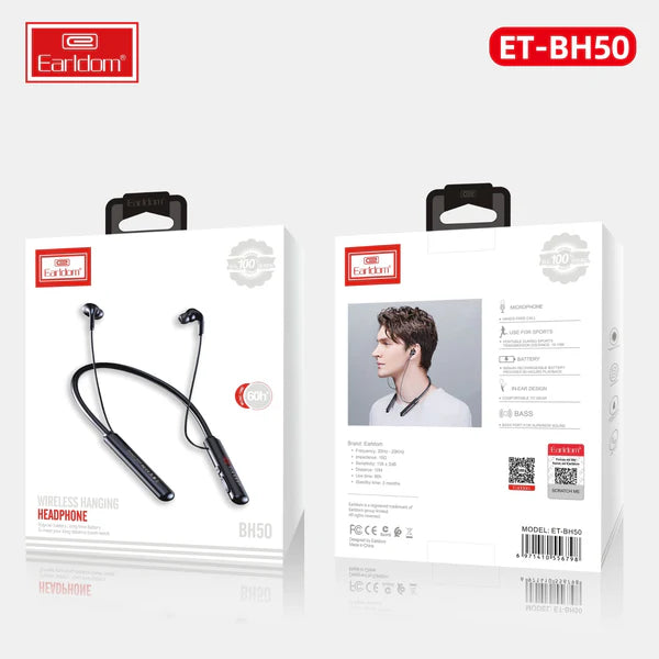 Earldom BH50 Wireless Hanging Bluetooth Headset