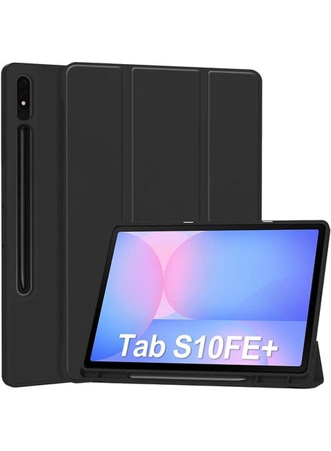 Smart Folding Case with Pen Holder for Samsung Galaxy Tab S10FE Plus(SM-X620 / X626 / X626B)