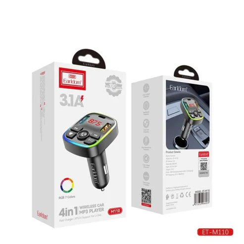 Earldom M110 Wireless Car MP3 FM Transmitter