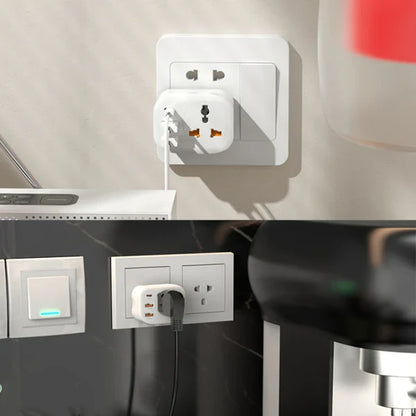 Earldom SC17 4-in-1 Switch Power Socket