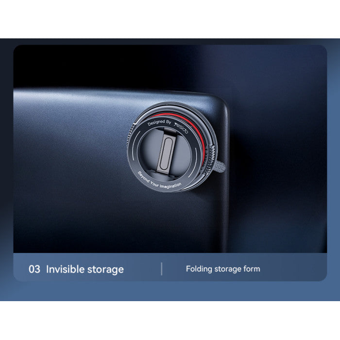 Yesido C219 360° Rotation Folding MagSafe Suction Cup Mobile Holder – Secure & Adjustable Mount