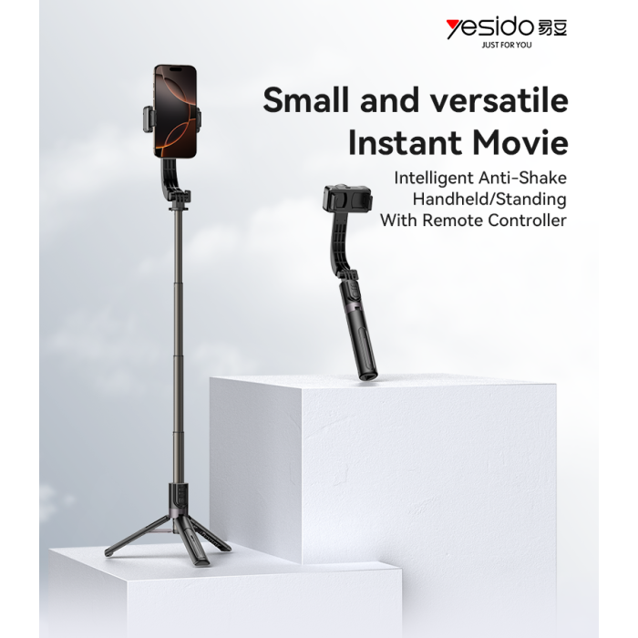 Yesido SF28 Handheld/Standing With Remote Controller Intelligent Anti-shake Selfie Stick Gimbal Stabilizer
