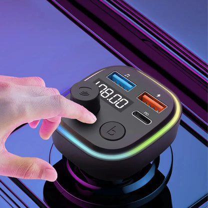 Earldom ET-M84 Bluetooth FM Transmitter Car Charger