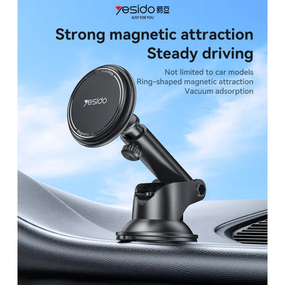 Yesido C269 Magnetic Car Mount – 360° Adjustable & Telescopic