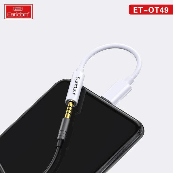 Earldom ET-OT49 Lightning to 3.5mm Adapter