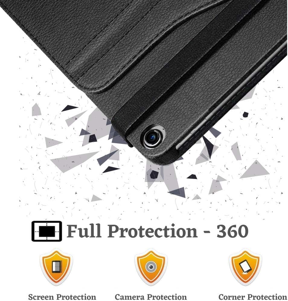 iPad Mini 1/2/3 360° Rotating Shockproof Case – Slim Flip Stand Cover