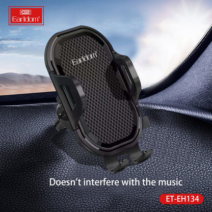 Earldom® EH134 Universal 2-in-1 Car Phone Mount – CD Slot & Air Vent Design