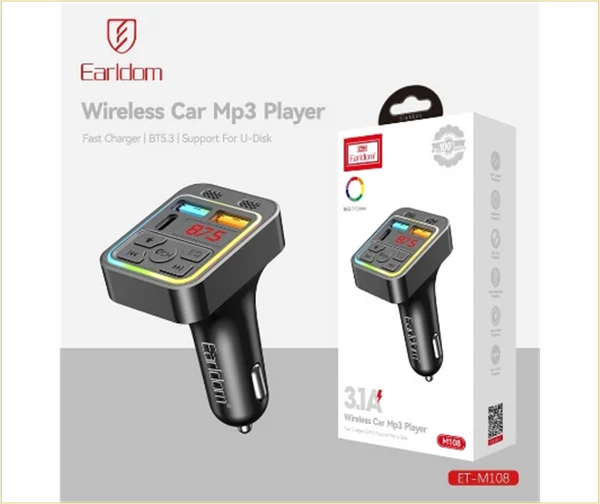 Earldom M108 Wireless Car MP3 FM Transmitter