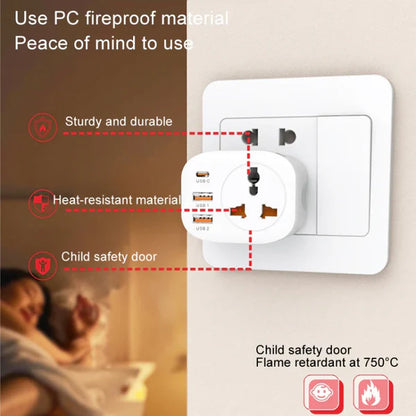 Earldom SC17 4-in-1 Switch Power Socket