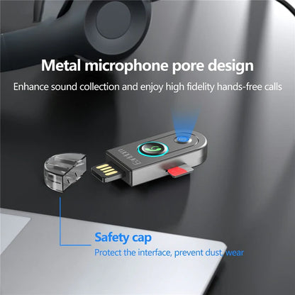 Earldom ET-BR13 Bluetooth 5.3 Audio Receiver – 3.5mm AUX Stereo Adapter