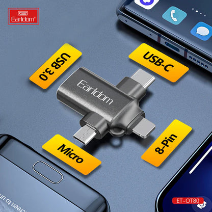 Earldom OT80 3-in-1 USB 3.0 OTG Converter