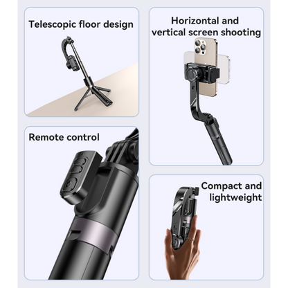 Yesido SF28 Handheld/Standing With Remote Controller Intelligent Anti-shake Selfie Stick Gimbal Stabilizer