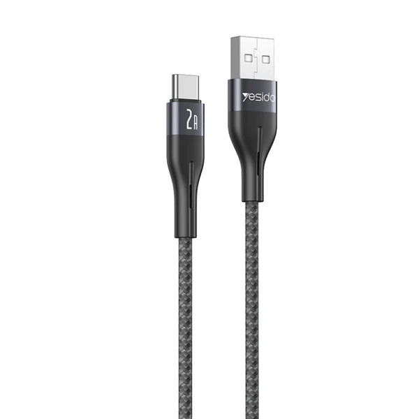 Yesido CA121C USB to Type-C Cable 2A Fast Charging & Data Sync