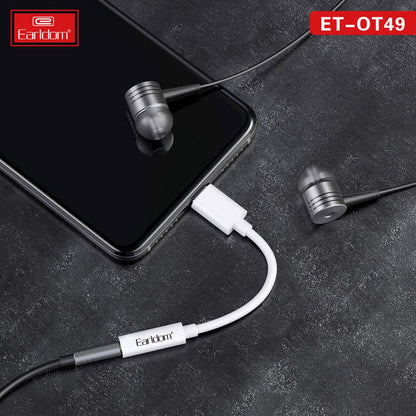 Earldom ET-OT49 Lightning to 3.5mm Adapter