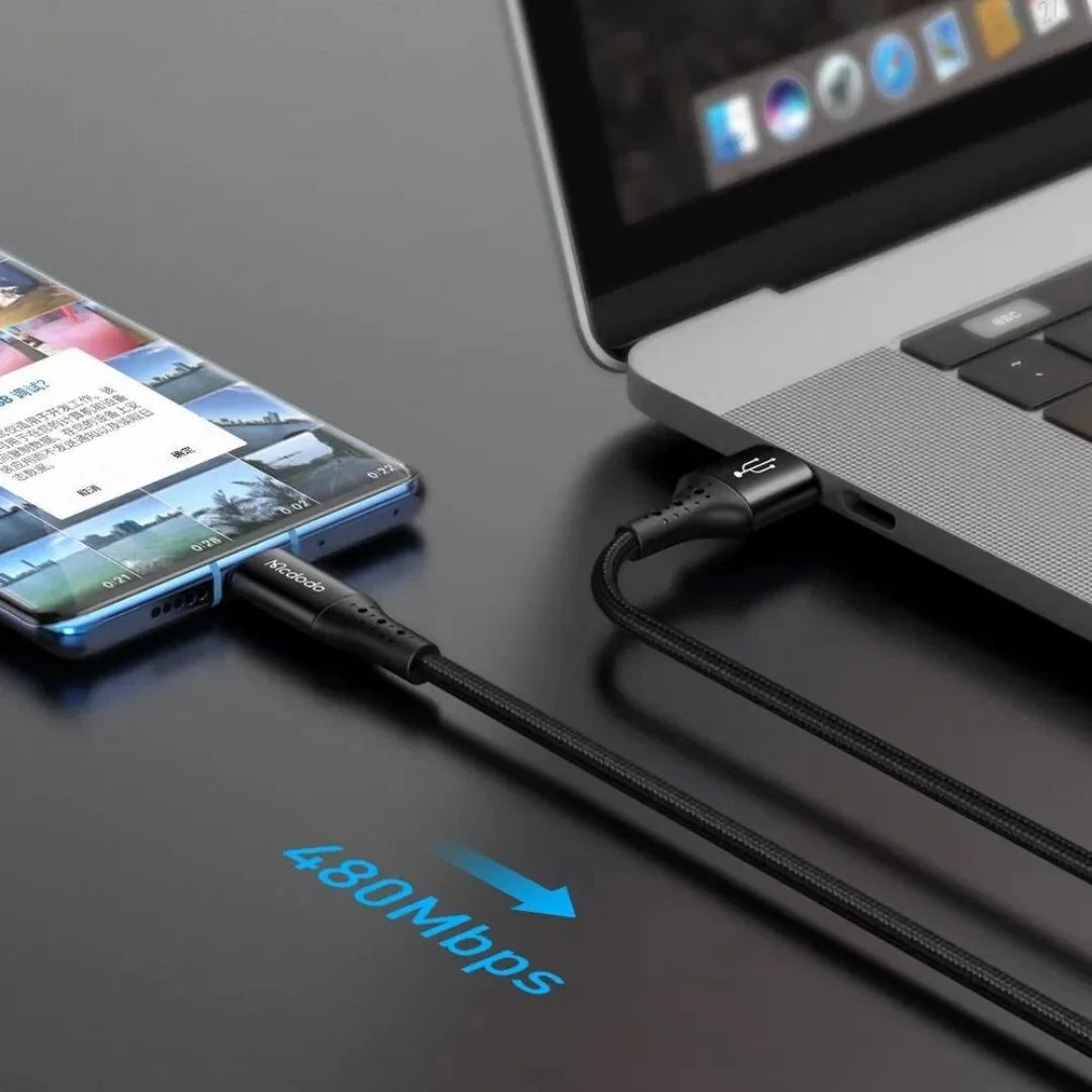 Mcdodo CA-227 USB-C Data Cable – Premium Fast Charging & Data Sync