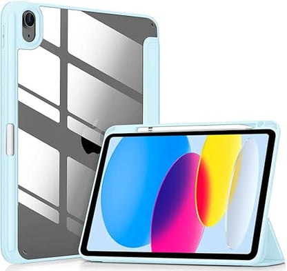 Smart Case with Pen Slot Folding Cover for iPad 10th Generation (10.9", 2022) / iPad 11th Generation (10.9", 2025, A16)