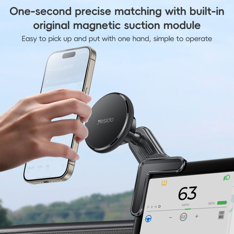 YESIDO C213 MagSafe Clip-On Car Mount for Floating Screens