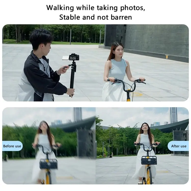 YESIDO SF17 Metal Selfie Stick Tripod with Remote – Retractable Phone & Camera Stand (Black)