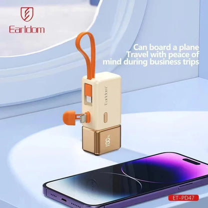 Earldom PD47 22.5W Mini Power Bank 5000mAh